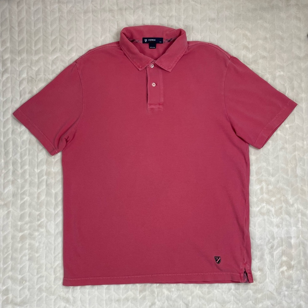 GUC- Daniel Cremieux Polo Shirt- Mens Size Large- Pink